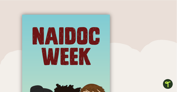 NAIDOC Week Title Page teaching resource