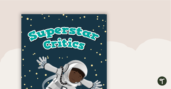 Go to Superstar Critics Poster teaching resource