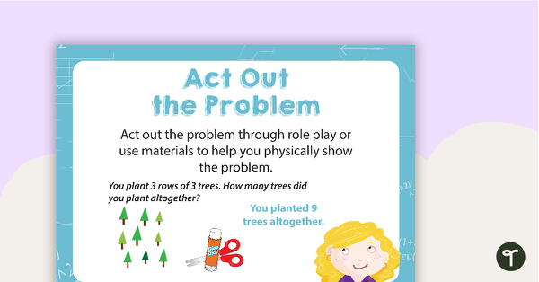 Problem Solving Strategy Posters teaching resource