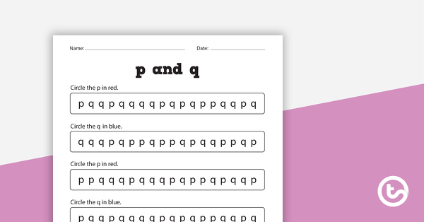 letter confusion worksheets teach starter