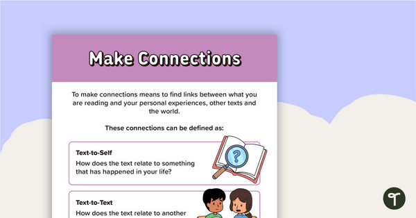 Make Connections Poster teaching resource