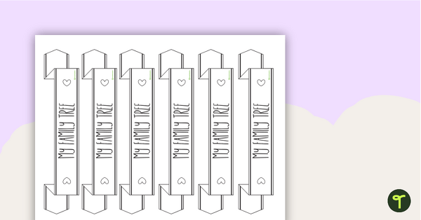 Go to Family Tree Template teaching resource