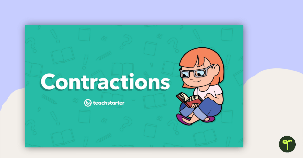 Contractions – Interactive PowerPoint teaching resource