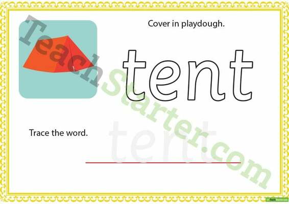 CVCC and CCVC Words – Playdough Mats teaching resource