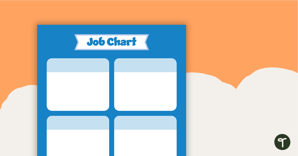 Go to Plain Blue - Job Chart teaching resource