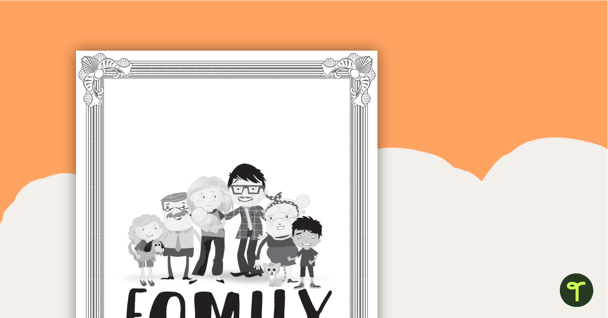 All About Family - Workbook teaching resource