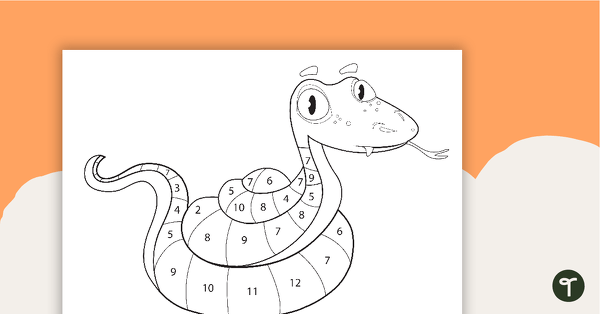 Go to Colouring by Numbers - Operations teaching resource