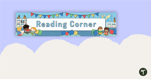 Reading Corner Display Banner teaching resource