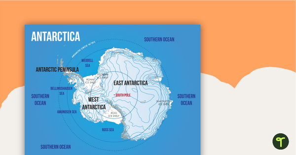 Go to Map of Antarctica teaching resource
