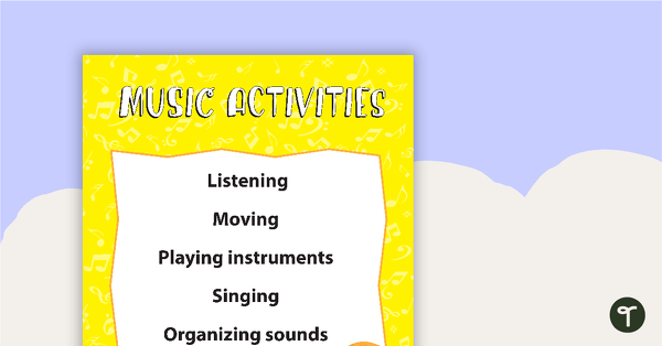 Music Theory Vocabulary Posters teaching resource