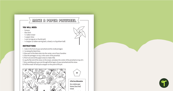 Image of Mindful Coloring and Breathing – Pinwheel Activity