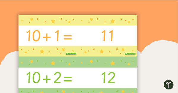 Go to 2-Digit Plus 1-Digit Addition – Star Matchup Cards teaching resource