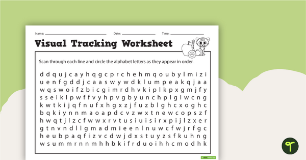 Letter Confusion Worksheets teaching resource