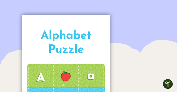 Preview image for Alphabet Puzzle Activity - teaching resource