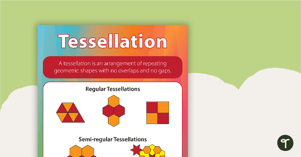 Tessellation Poster teaching resource