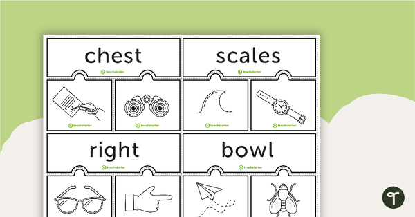 Multiple Meaning Match-Up Cards (Black and White Version) teaching resource