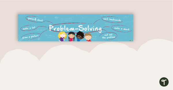 Problem-Solving Display Banner teaching resource