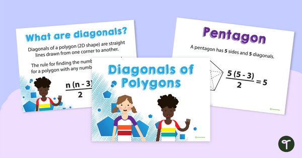 Go to Diagonals of Polygons Posters teaching resource