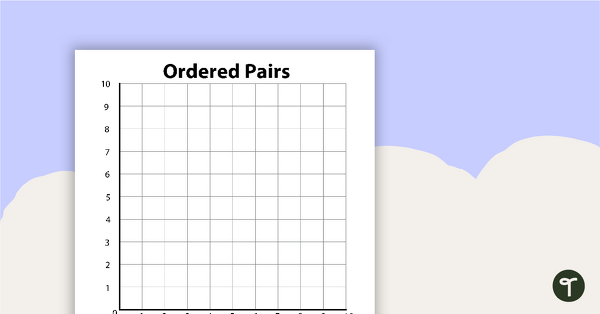 Drawing With Ordered Pairs - Rocket teaching resource