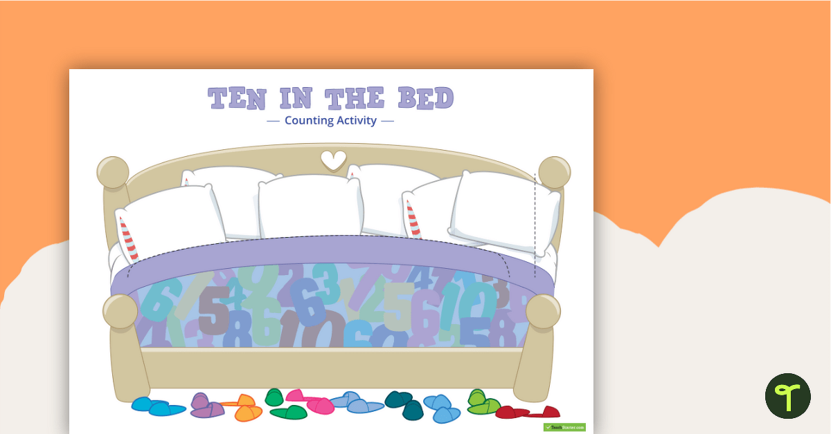 Ten in the Bed - Counting Activity teaching resource