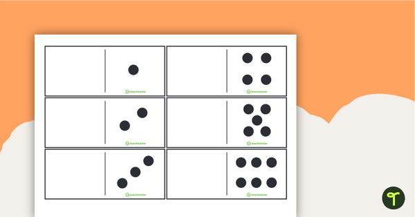 Preview image for Subitising 1 to 12 - Domino Cards - teaching resource