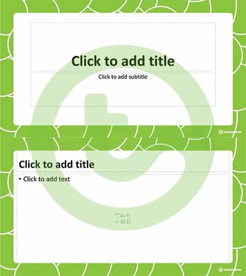 Go to Abstract Green - PowerPoint Template teaching resource