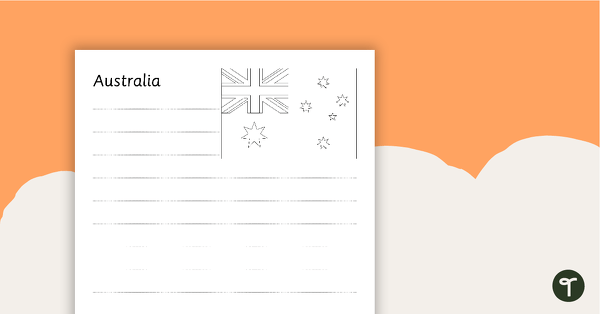 Go to Oceania Flags Worksheets - BW teaching resource