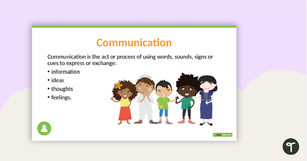 Communication - Past, Present and Future PowerPoint teaching resource