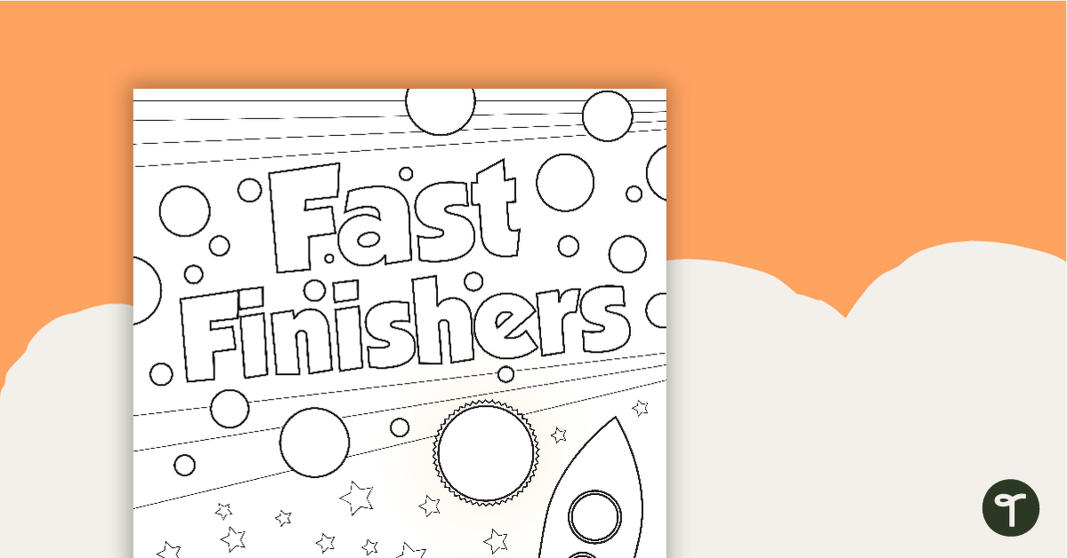 Fast Finisher Booklet - Middle Primary teaching resource
