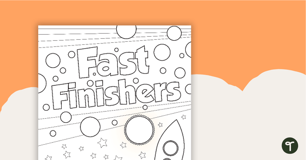 Fast Finisher Booklet - Middle Primary teaching resource