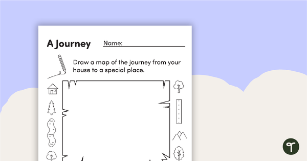 Go to Mapping A Journey – Worksheet teaching resource