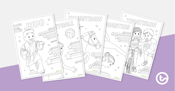 Preview image for Olympic Sports – Colouring Sheets - teaching resource