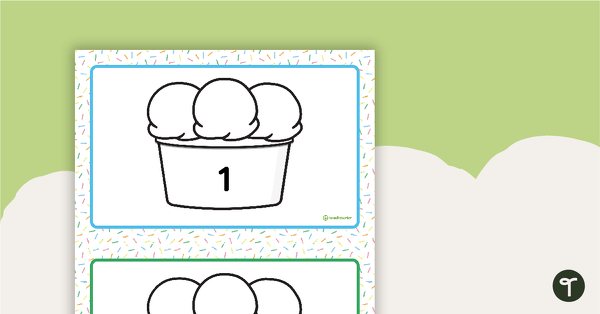Building Sundaes - Syllables teaching resource
