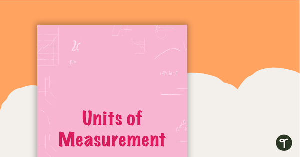 Goal Labels - Units of Measurement (Key Stage 1) teaching resource