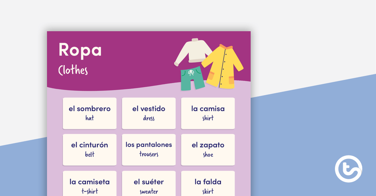 Free Vector  Pack of purple objects and vocabulary words in english