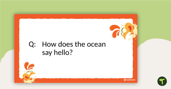 Jokes for Kids PowerPoint teaching resource