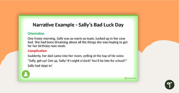 Writing Narrative Texts PowerPoint - Year 5 and Year 6 teaching resource