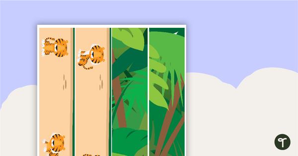 Terrific Tigers - Border Trimmers teaching resource