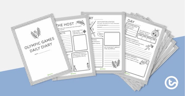 Olympic Games Daily Diary teaching resource