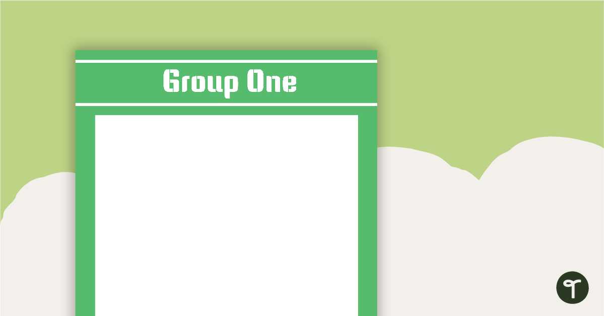 Preview image for Rugby Theme - Grouping Posters - teaching resource