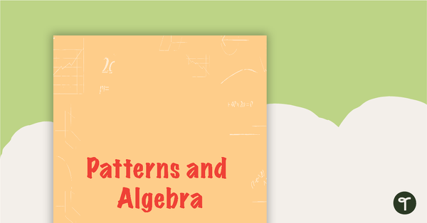 Goal Labels - Patterns and Algebra (Key Stage 2 - Lower) teaching resource