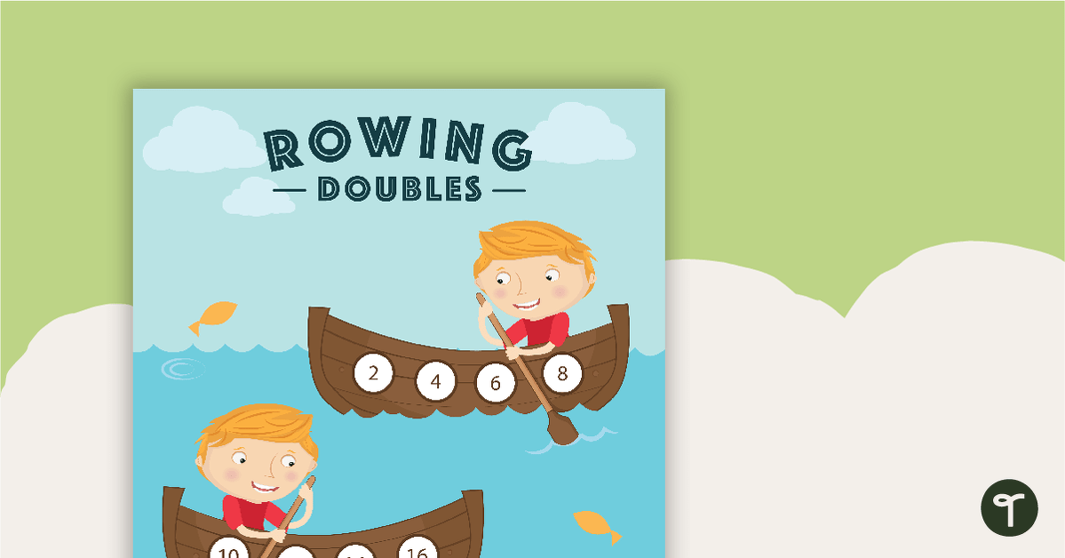 Rowing Doubles - Doubling Numbers Game teaching resource