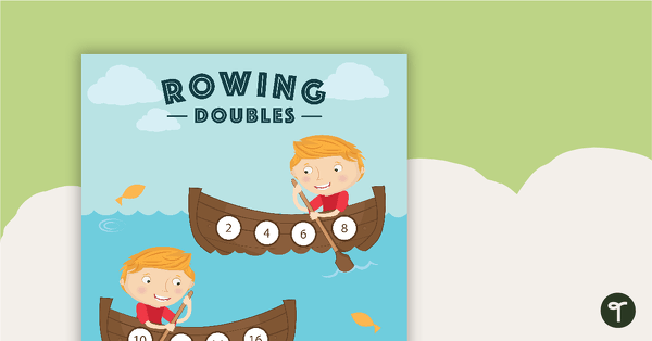 Go to Rowing Doubles - Doubling Numbers Game teaching resource