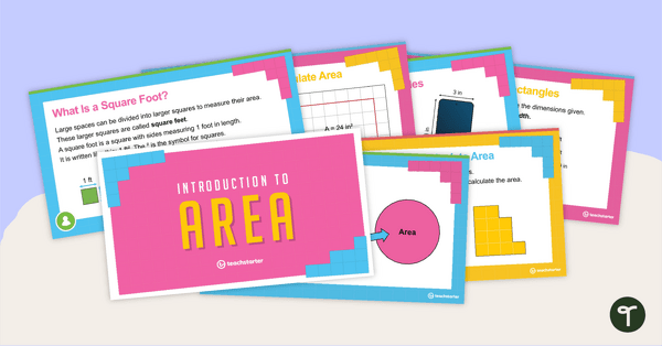 Image of Introduction to Area Instructional Slide Deck