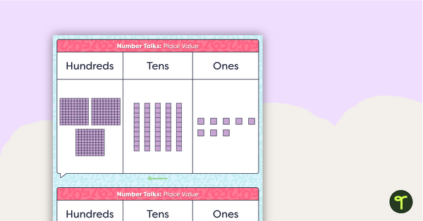 Image of Number Talks - Place Value Task Cards