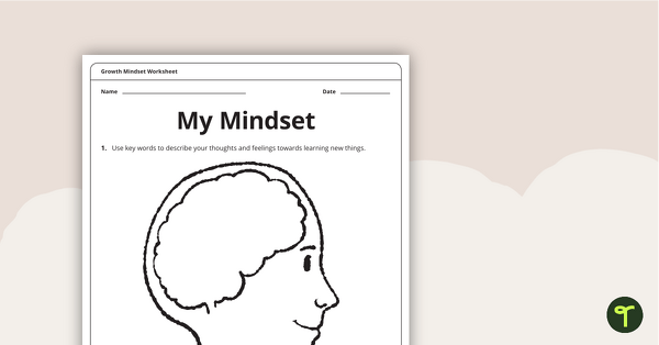 Go to Growth Mindset Worksheets teaching resource