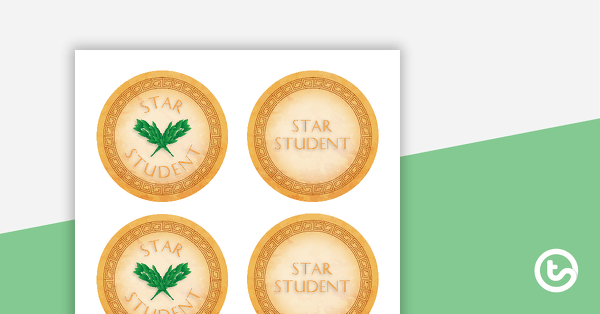 Go to Ancient Rome - Star Student Badges teaching resource