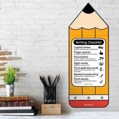 General Writing Checklist (Printable Poster for the Classroom) teaching resource
