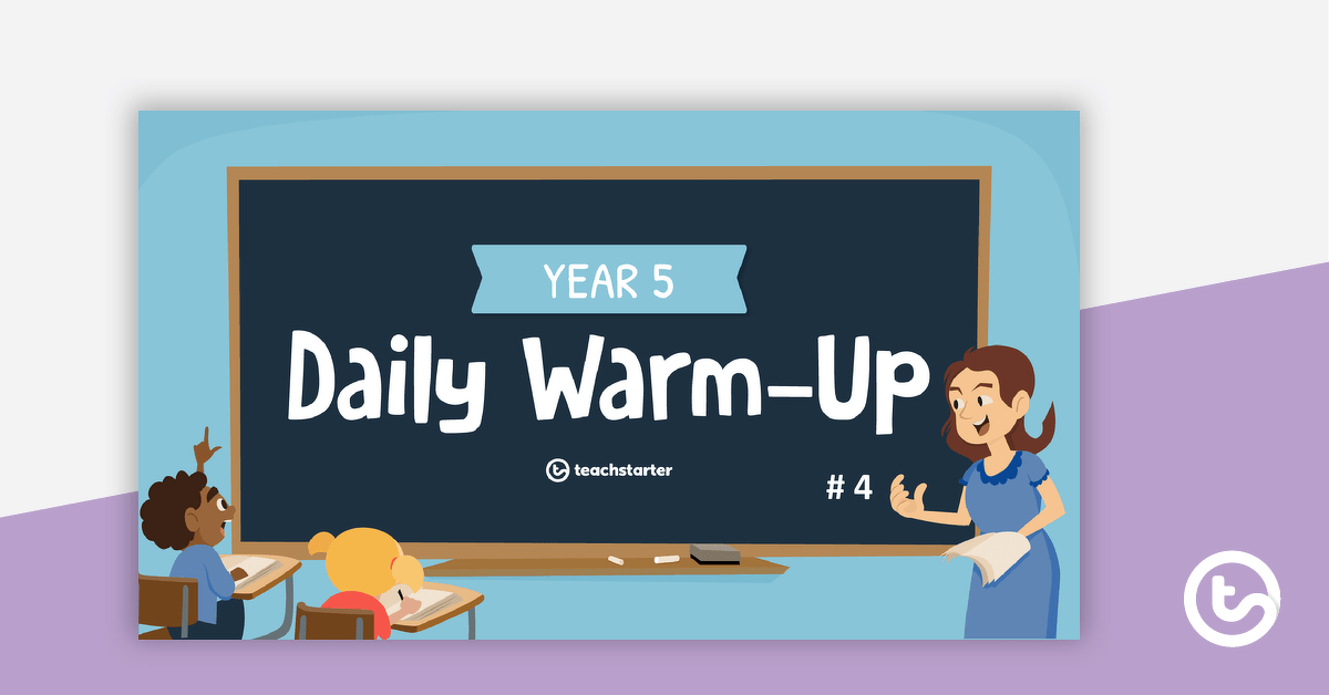 Year 5 Daily Warm-Up – PowerPoint 4 teaching resource