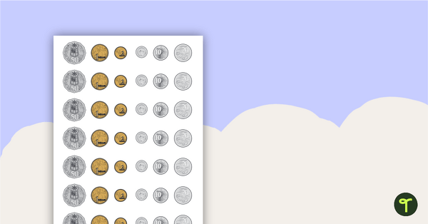 Preview image for Piggy Bank Pigs - Australian Coins - teaching resource